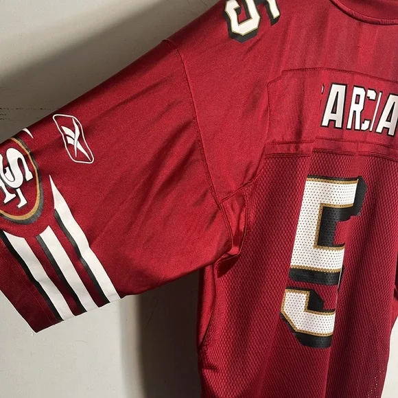 Jeff Garcia San Francisco Forty Niners Vintage Reebok On Field Football Jersey - Picture 2 of 12